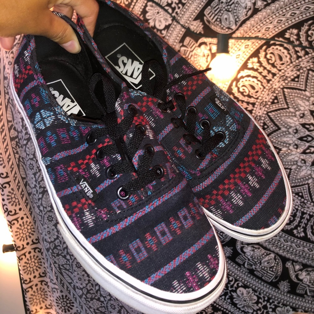 Tribal Multi Colored Vans